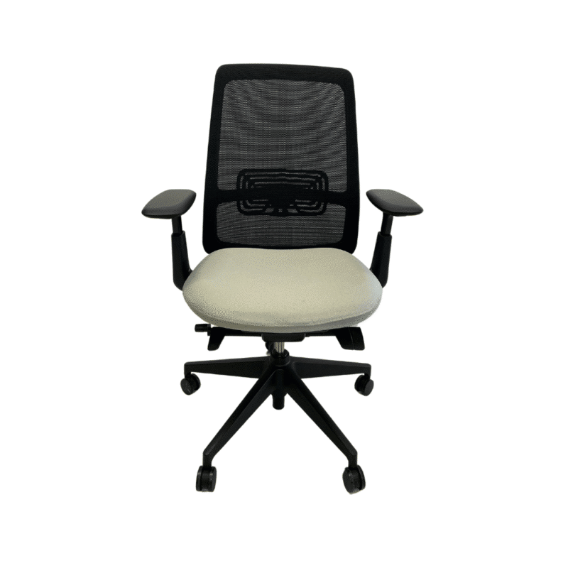 Haworth Soji Task Chair, Grey - Preowned - Image 3