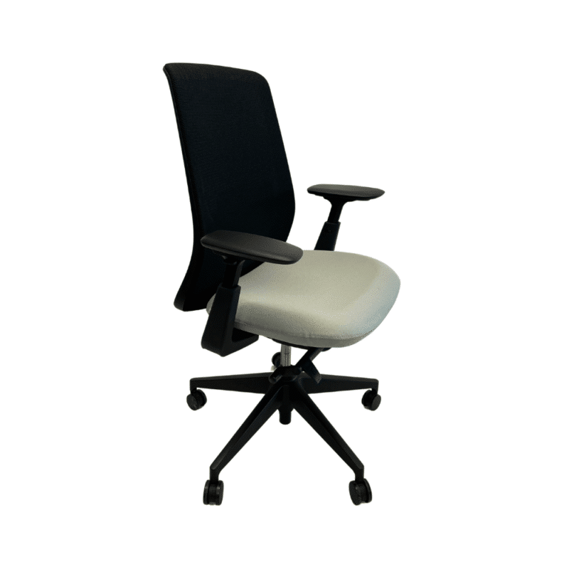 Haworth Soji Task Chair, Grey - Preowned - Image 2