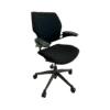 Ergonomic Executive Task Chair in black upholstery, very comfortable